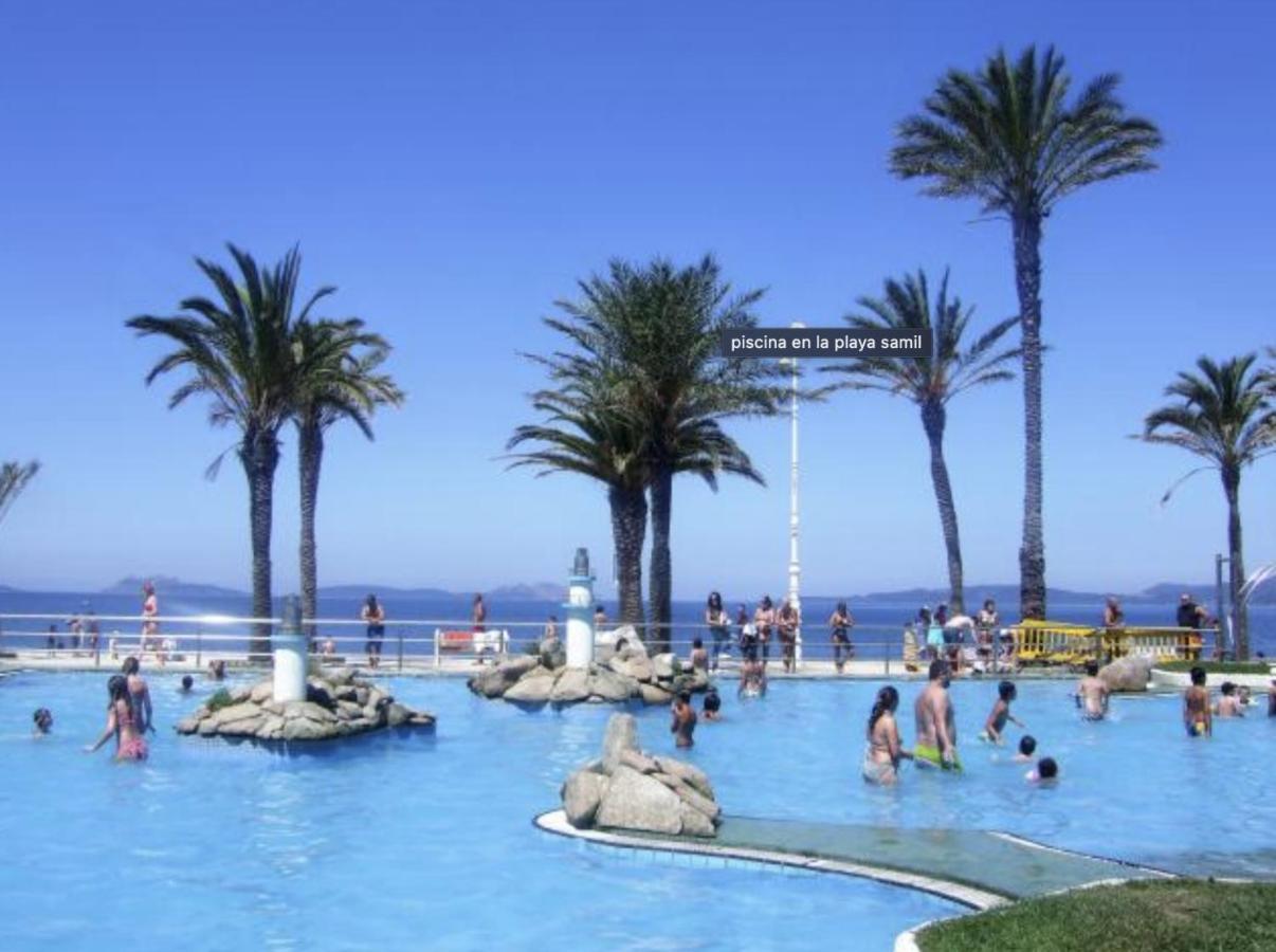 Samil Apartment, Primera Linea De Playa Con Wifi Y Garaje Vigo Exterior photo