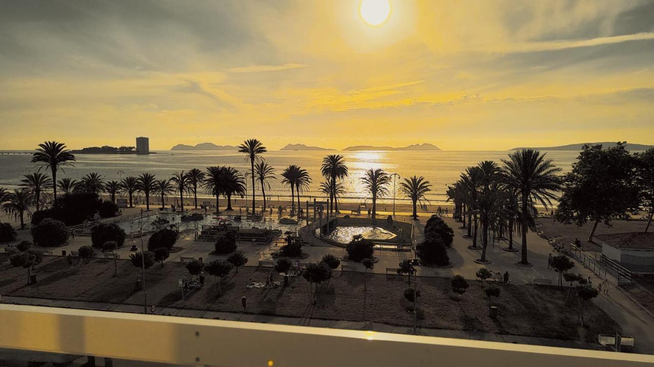 Samil Apartment, Primera Linea De Playa Con Wifi Y Garaje Vigo Exterior photo